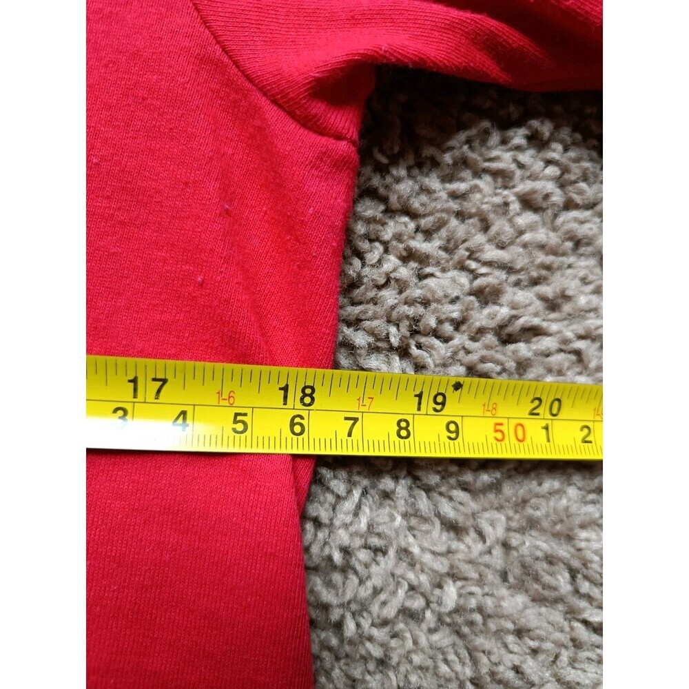 Nas T-Shirt Men's Small 90s Rap Graphic Red Short Sleeve - Picture 5 of 6